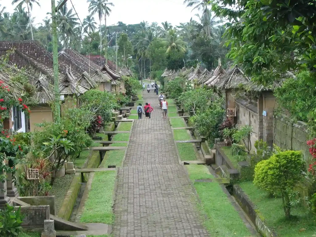The traditional village of Penglipuran