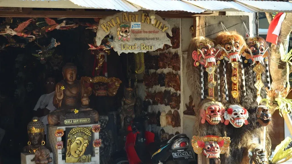Pasar Seni, the Ubud art market